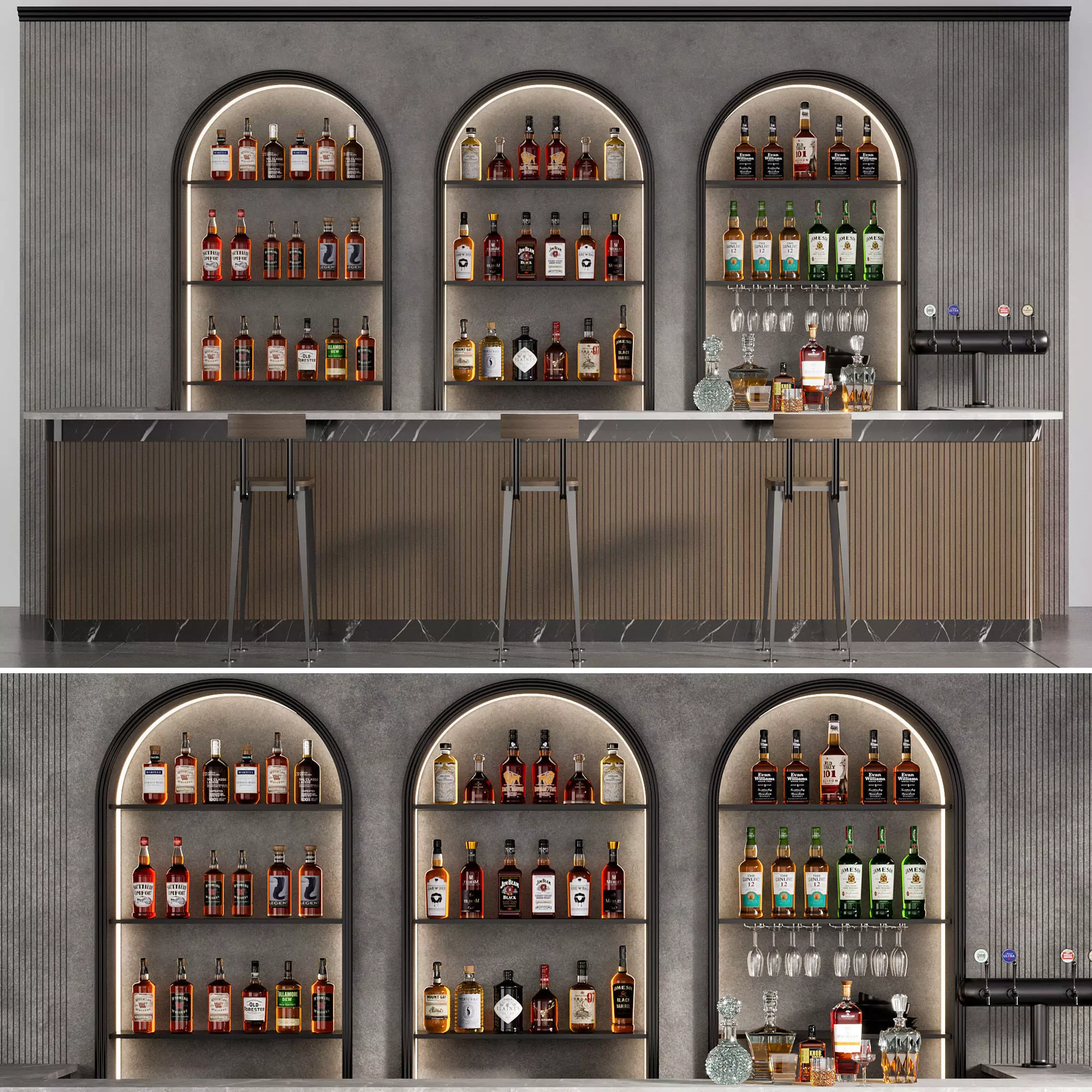 CAFE BAR NO36 A 3D model_7