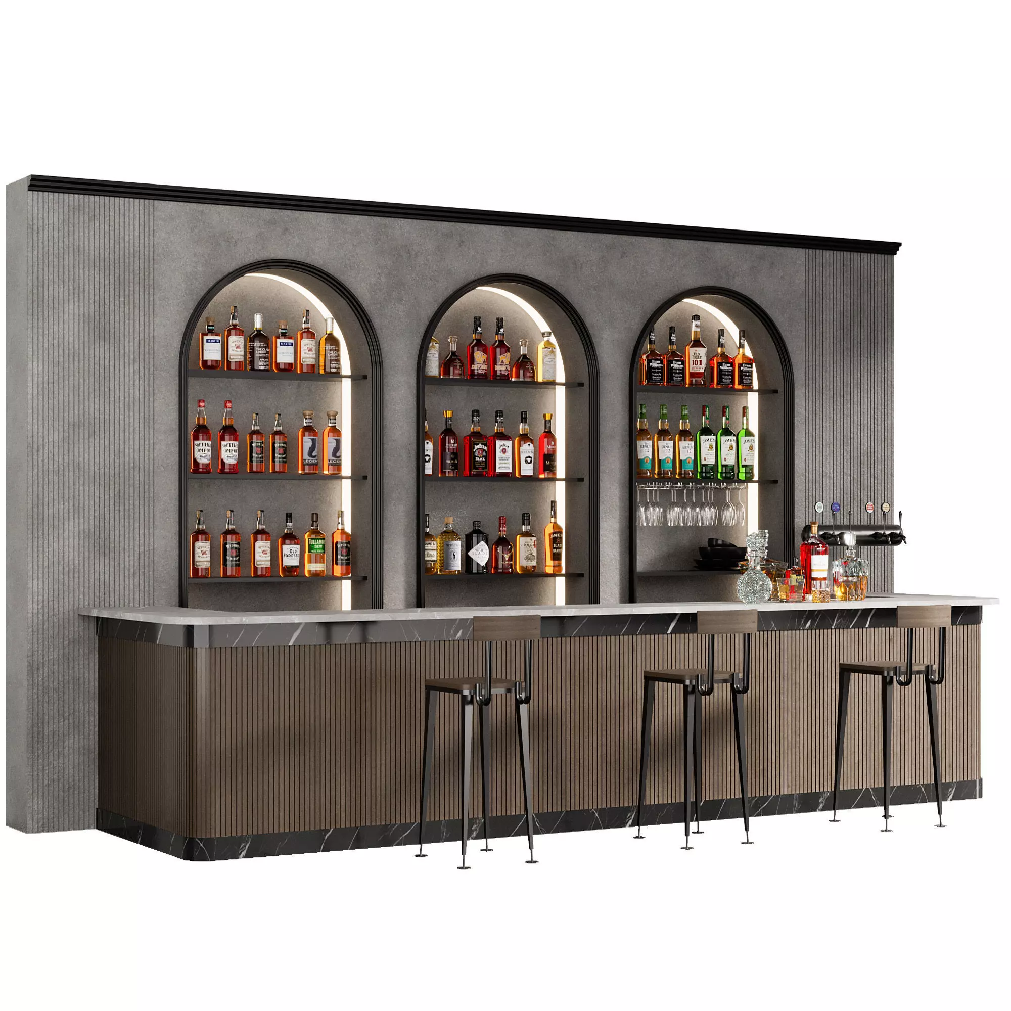 CAFE BAR NO36 A 3D model_6