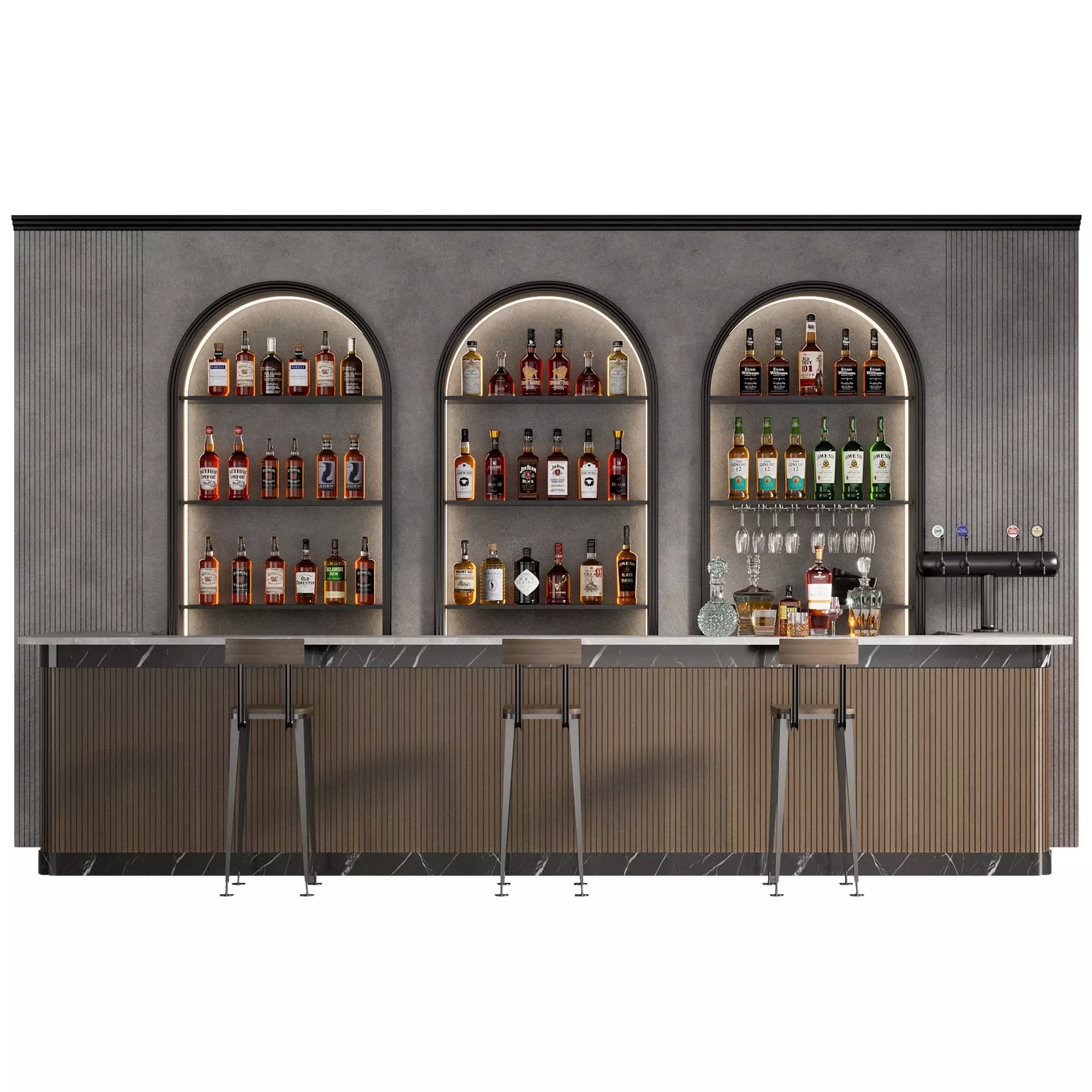 CAFE BAR NO36 A 3D model_9