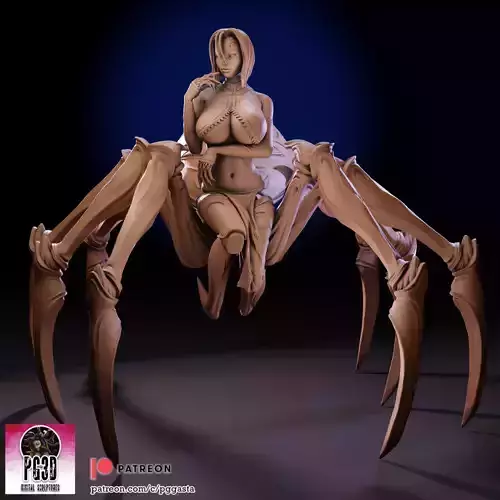 Rachnera Arachnera 1to10 Scale 3D Statue Monster Musume