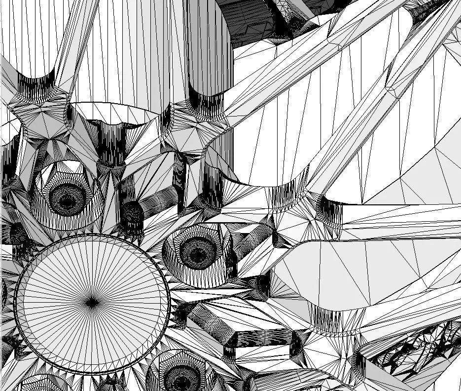 Wheels Forgeline MT1 19inch for your scale model 3D print model_16