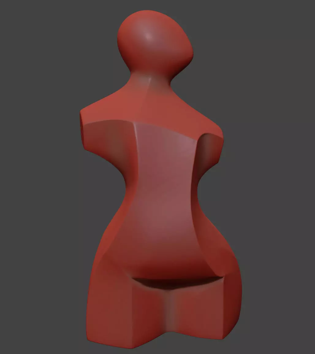 Giada Rosa Bust 3D model_4