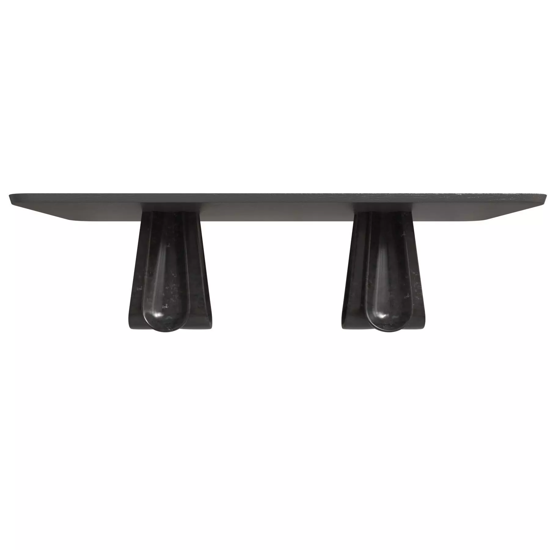 Emmanuel Levet Stenne Dress Up Rectangular Dining Table Bronze 3D model_5