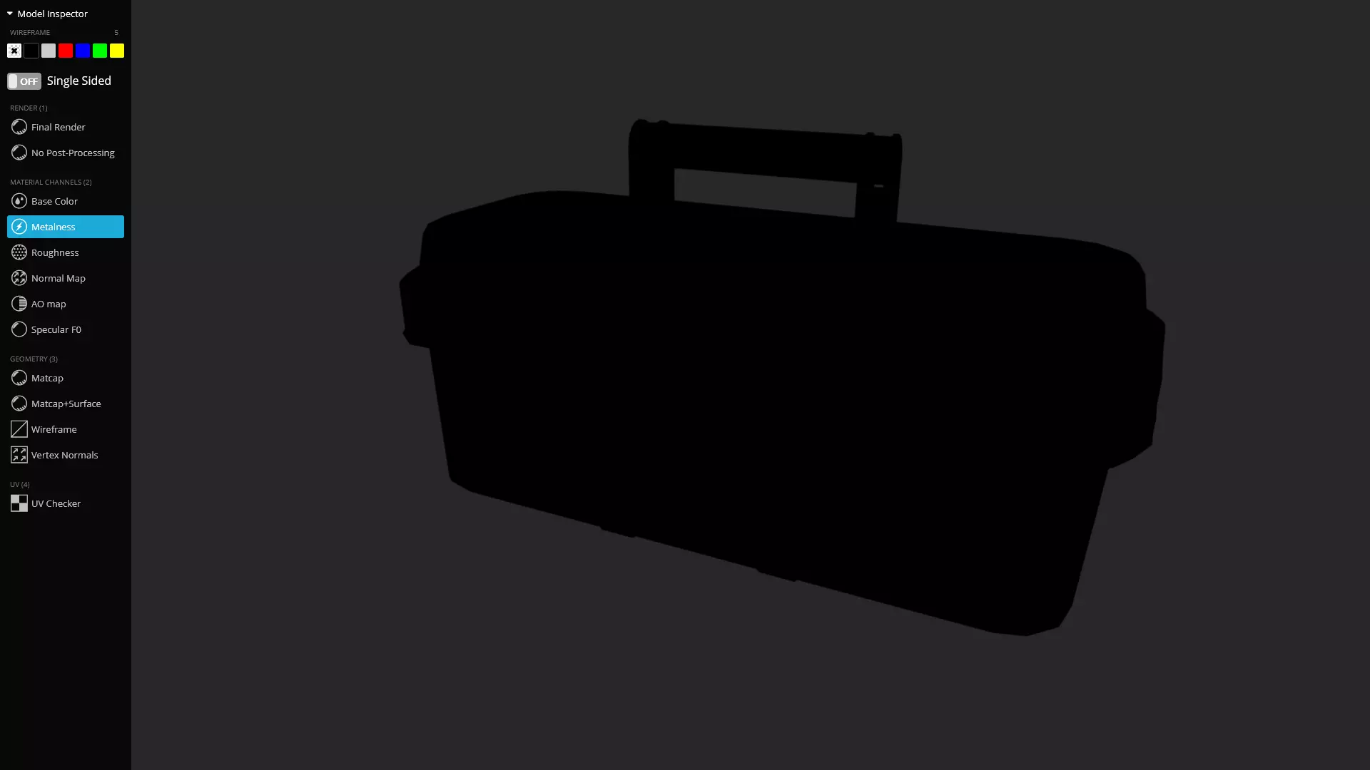 Toolbox 3D Model Game Ready Low-poly 3D model_7