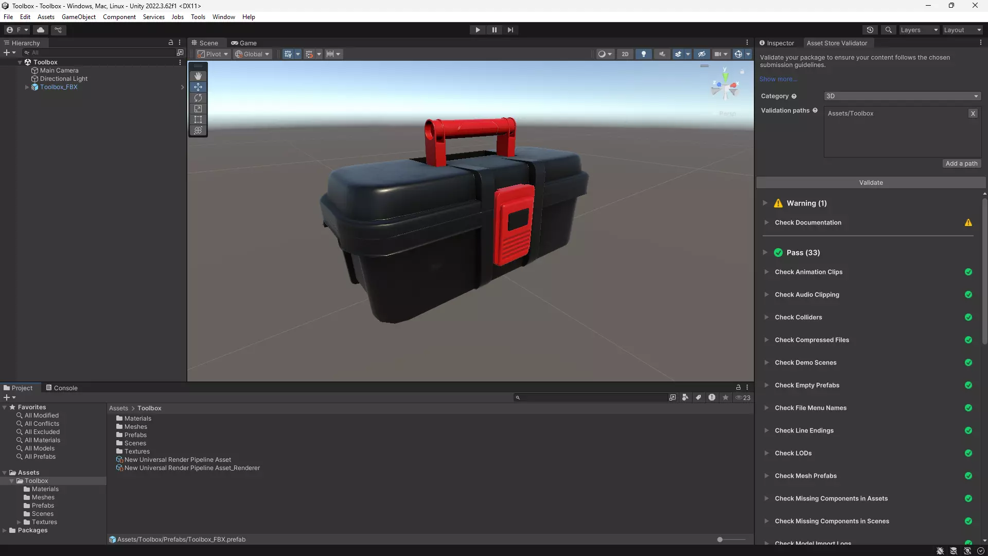 Toolbox 3D Model Game Ready Low-poly 3D model_2
