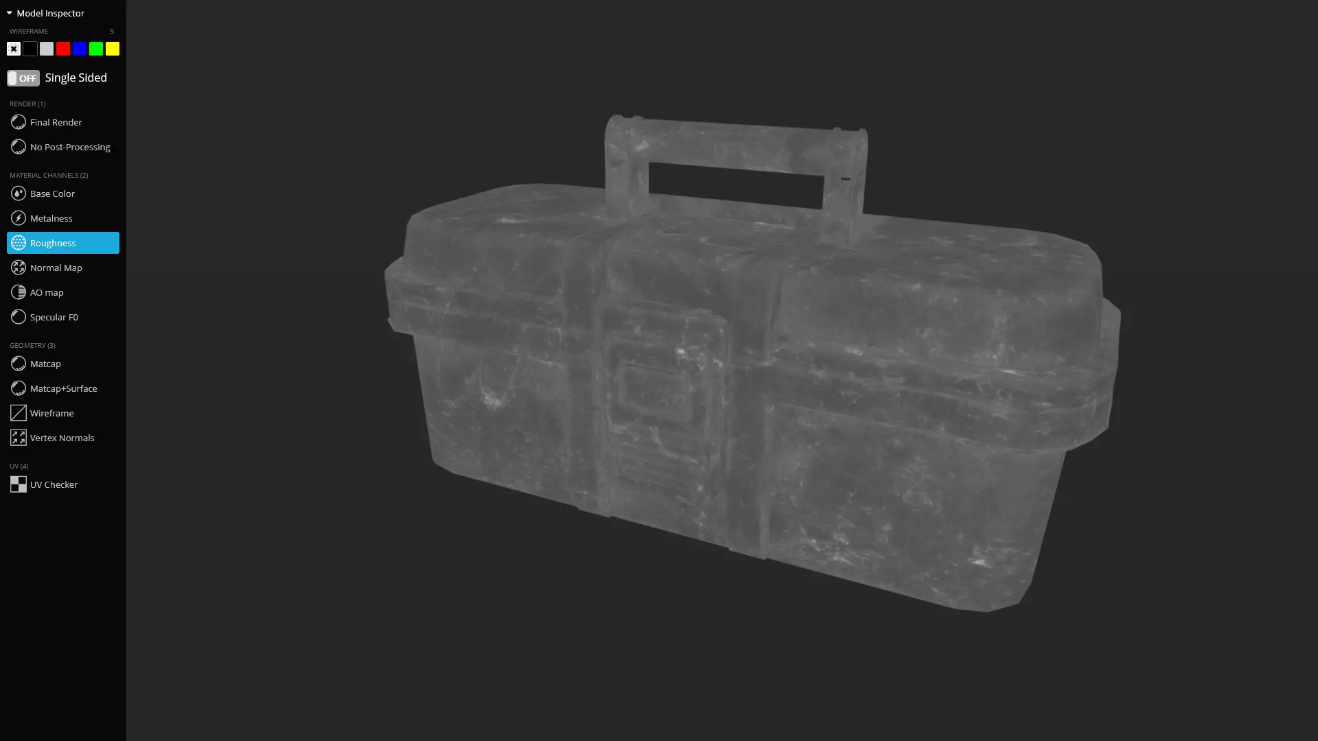 Toolbox 3D Model Game Ready Low-poly 3D model_8