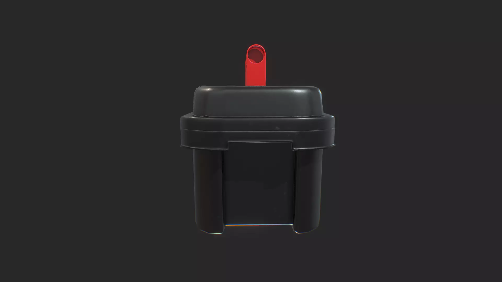 Toolbox 3D Model Game Ready Low-poly 3D model_3