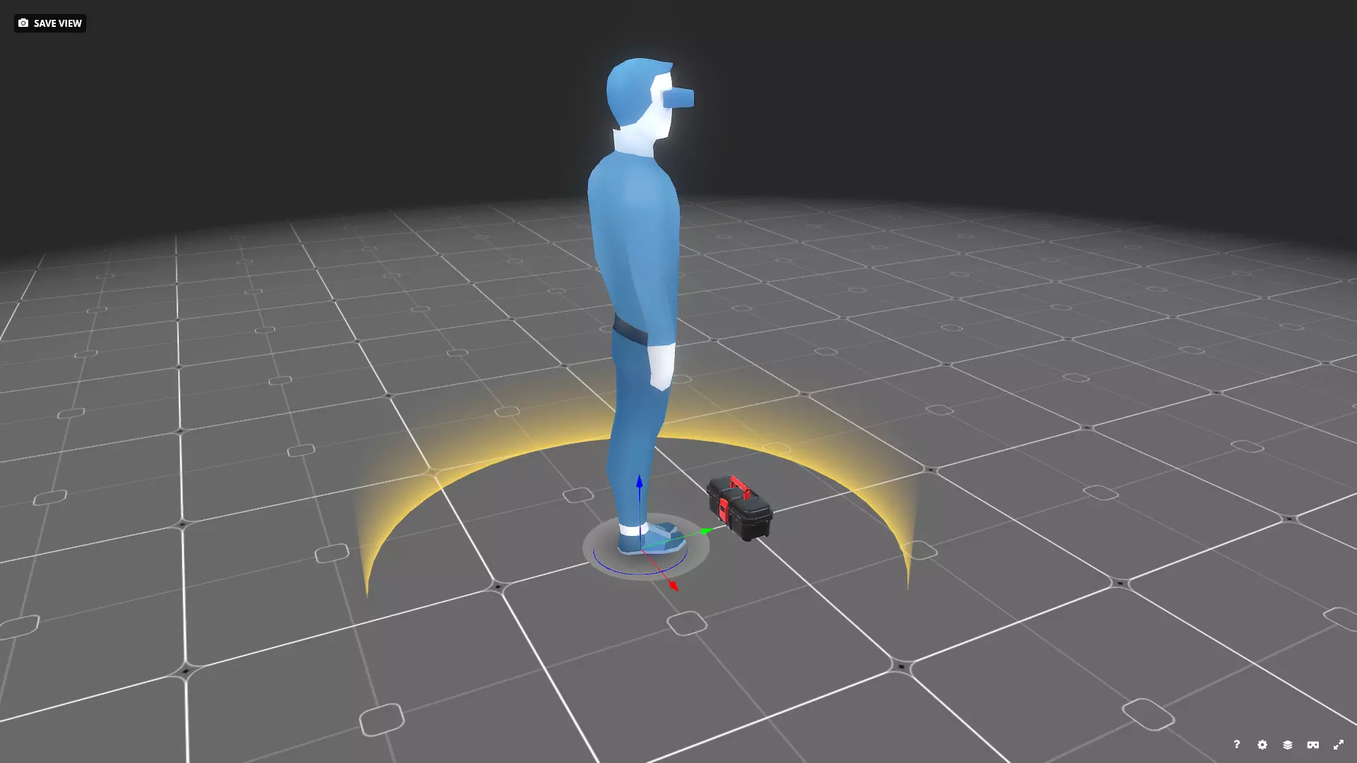 Toolbox 3D Model Game Ready Low-poly 3D model_15