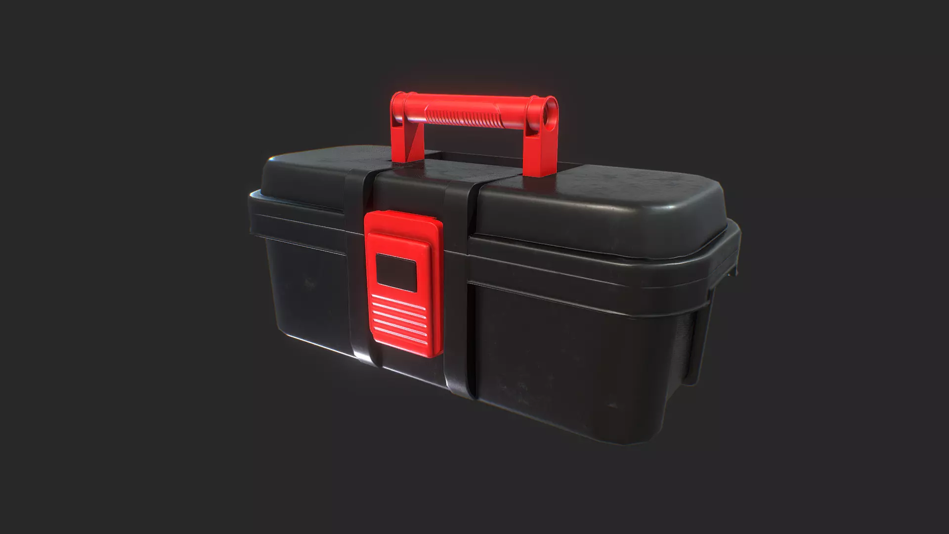 Toolbox 3D Model Game Ready Low-poly 3D model_0