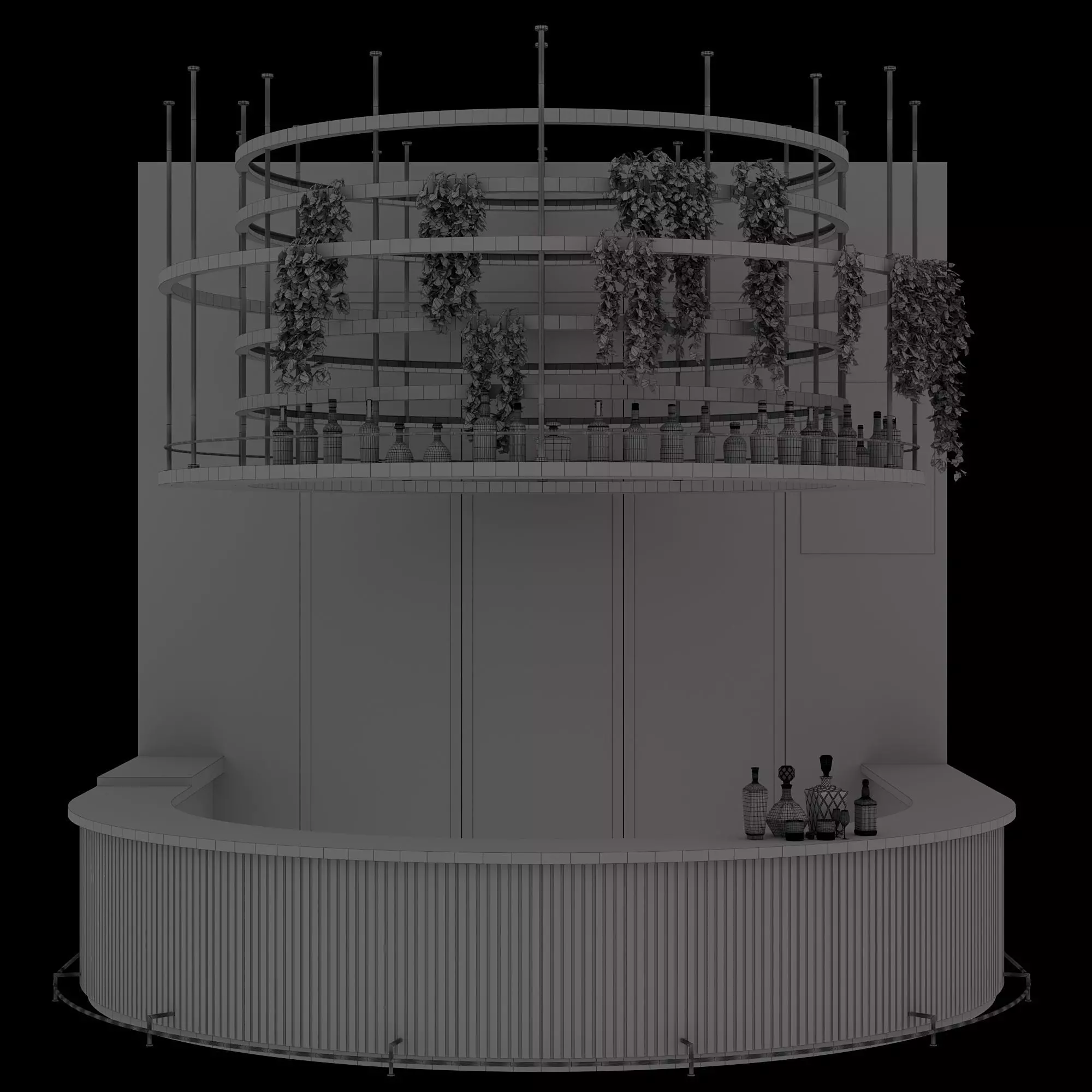 CAFE BAR NO33 A 3D model_13