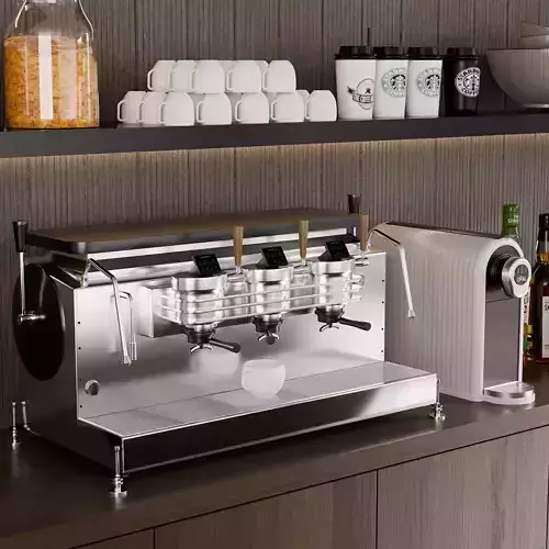 CAFE BAR NO31 A 3D model 3