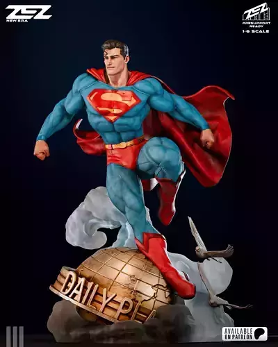 Superman - Digital STL file