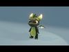 Dark Green Baby Dragon 3D Character Audio Unity Unreal Ready Low-poly 3D model_2