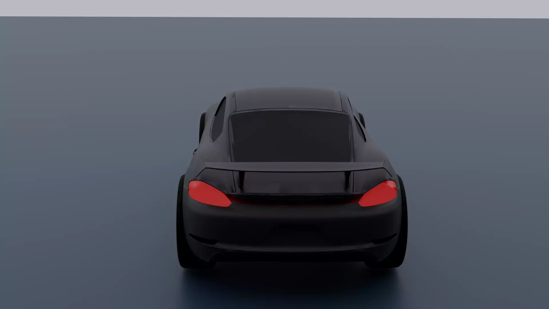 Sports Car 3D Model Mid Poly 3D model_1