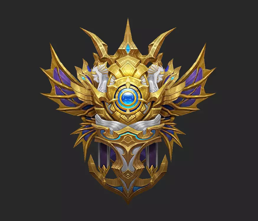 Light Divine Shields of the Archangel Low-poly 3D model_10