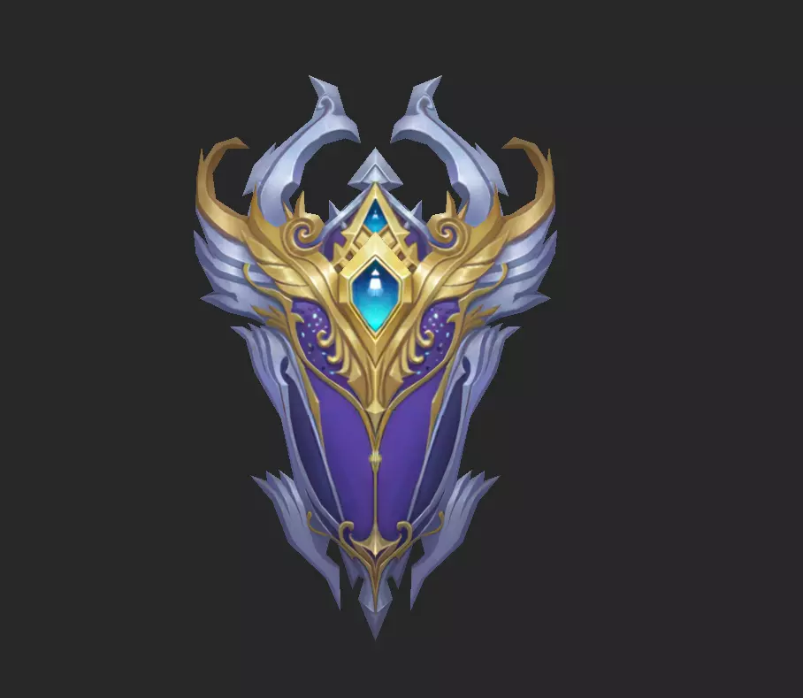 Light Divine Shields of the Archangel Low-poly 3D model_6