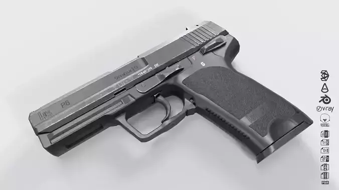 HK P8 Pistol