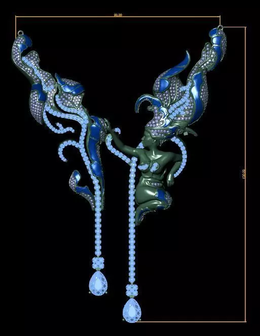 Artistry Angel 3D print model_97