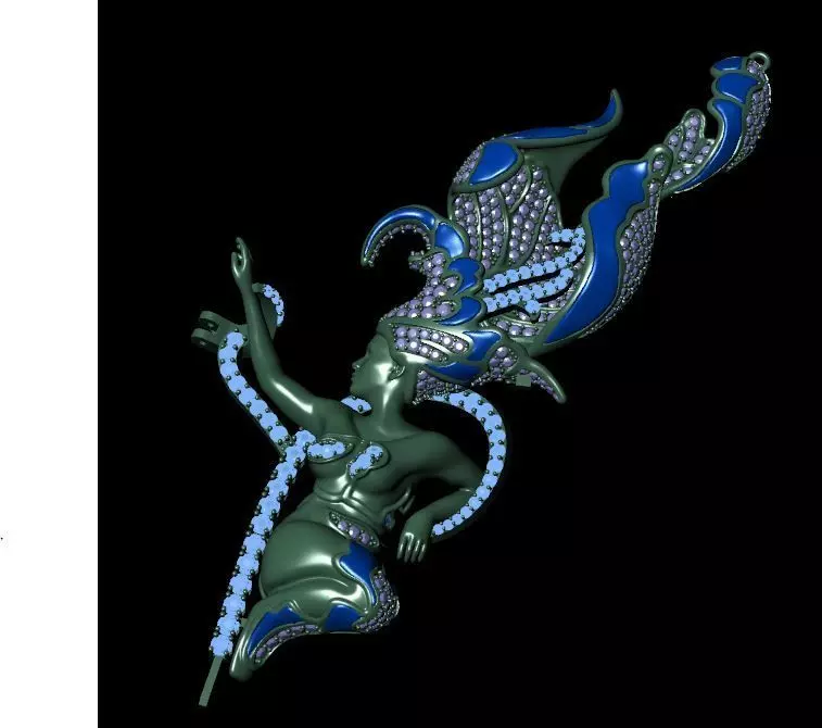 Artistry Angel 3D print model_106