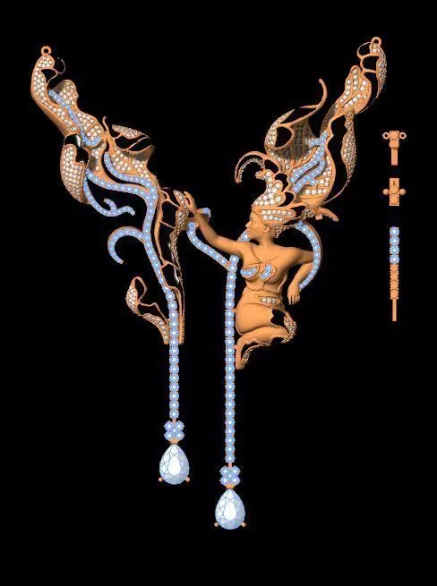 Artistry Angel 3D print model_91