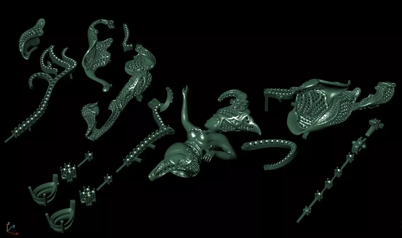 Artistry Angel 3D print model_5