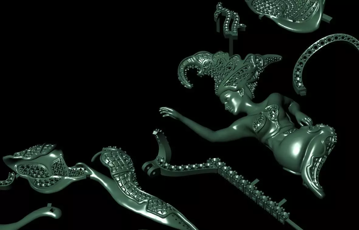 Artistry Angel 3D print model_4