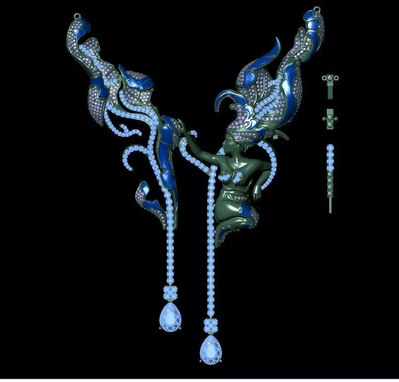 Artistry Angel 3D print model_65