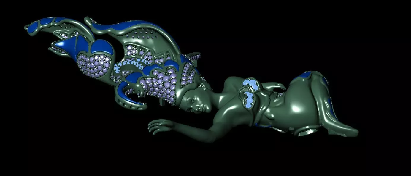 Artistry Angel 3D print model_104