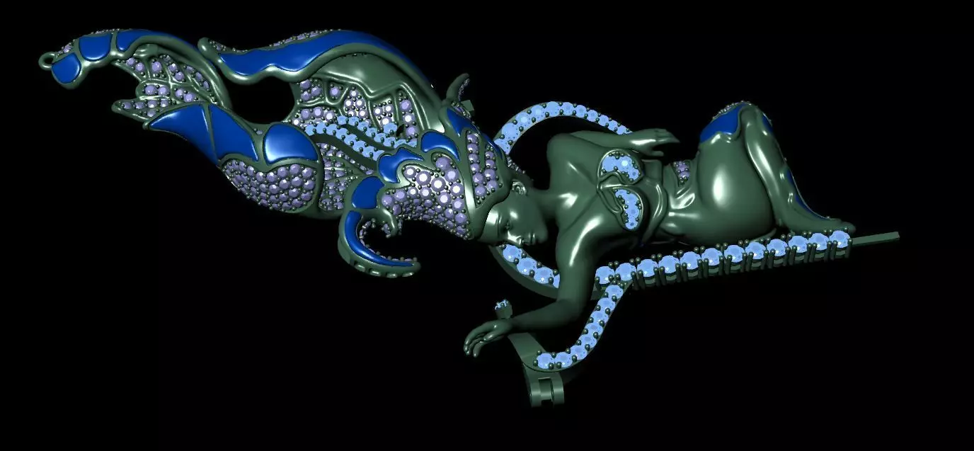 Artistry Angel 3D print model_11