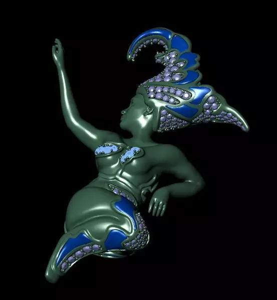 Artistry Angel 3D print model_119