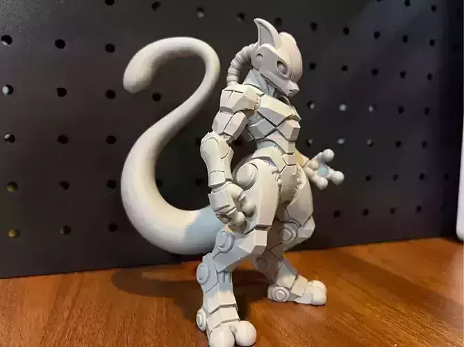 Mecha Mewtwo 3D Model