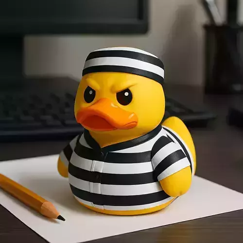 Rubber Duck - Prisoner model - 3D print