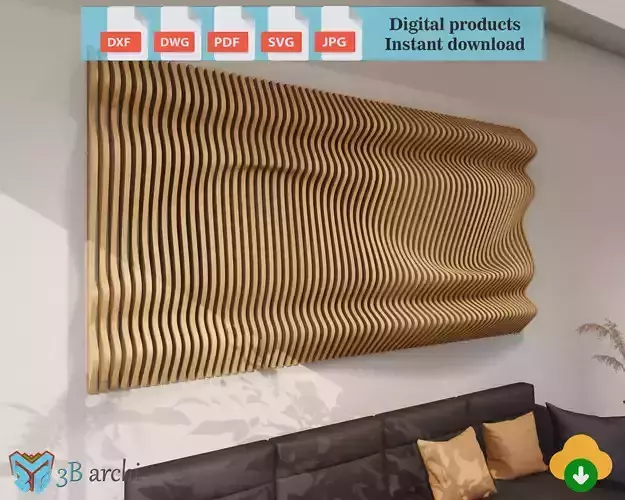 Parametric Wave Wall