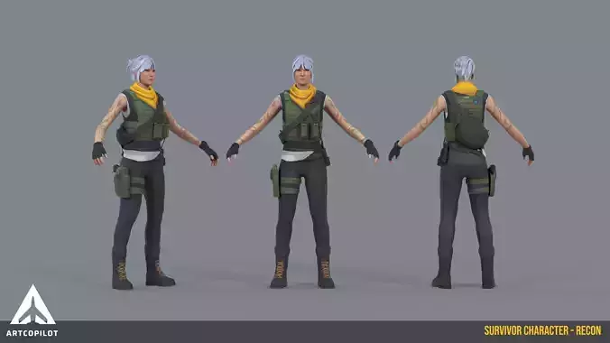Stylized Survivor Character - Recon