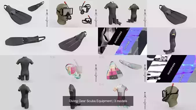 Diving Gear Scuba Equipment