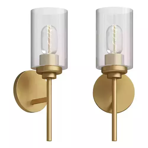  Juno Industrial Iron Cylinder Wall Sconce