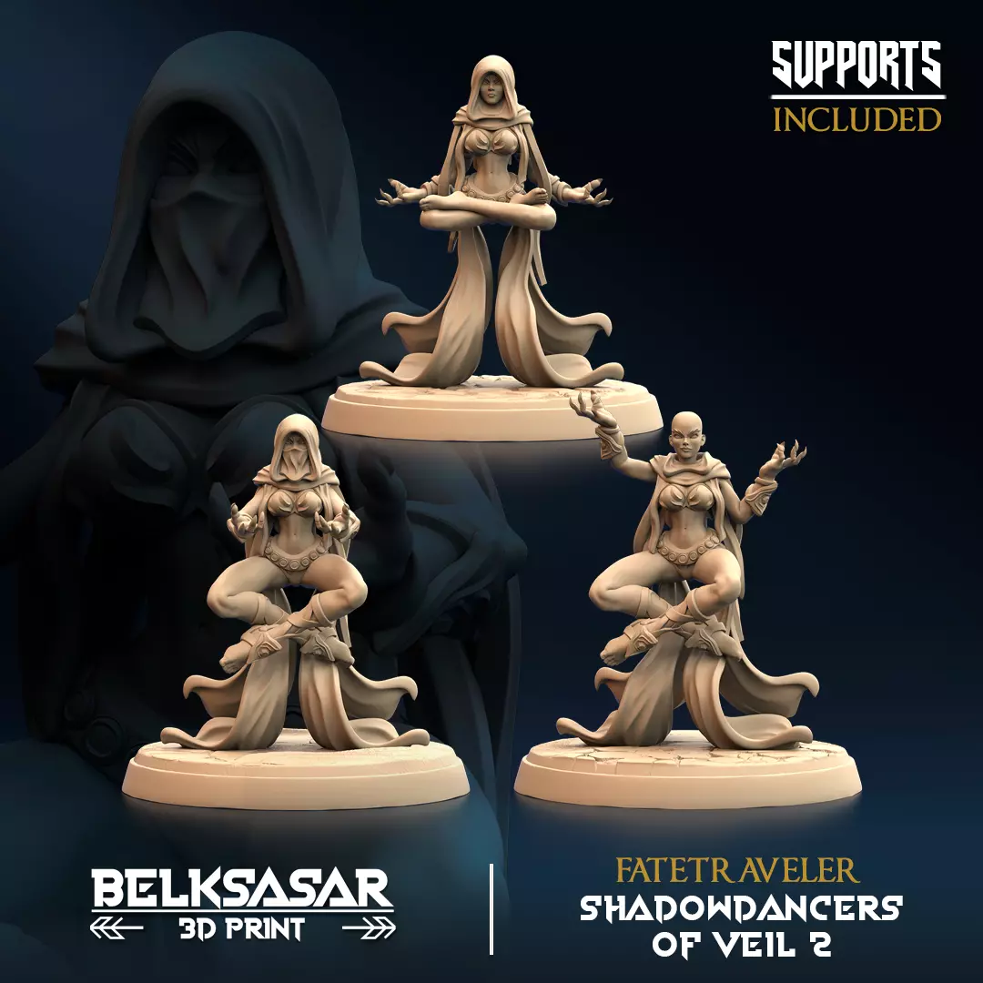 Fatetraveler Set x3 3D print model