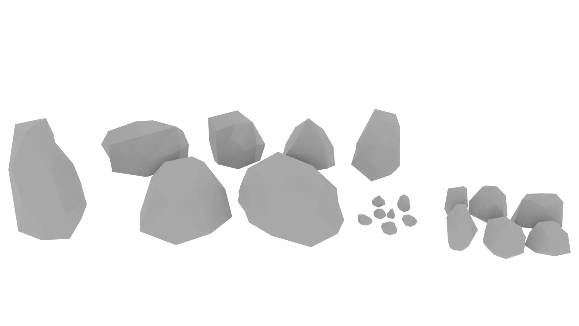 Low poly Mid Eviel Tools Pack and Bonus Low-poly 3D model_56