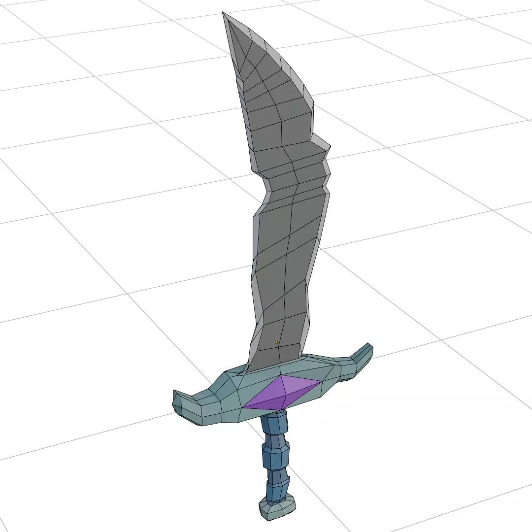 Low poly Mid Eviel Tools Pack and Bonus Low-poly 3D model_32