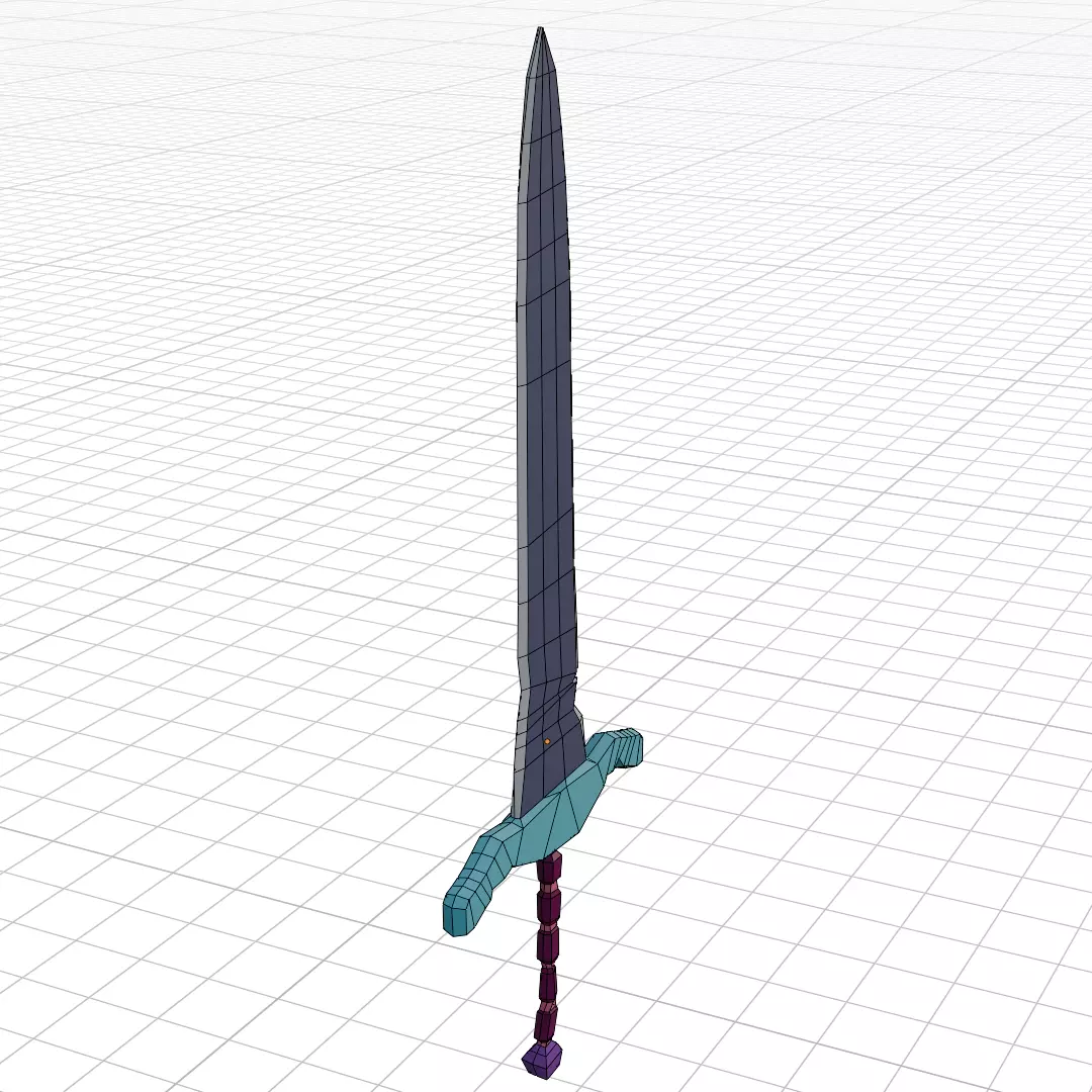 Low poly Mid Eviel Tools Pack and Bonus Low-poly 3D model_2