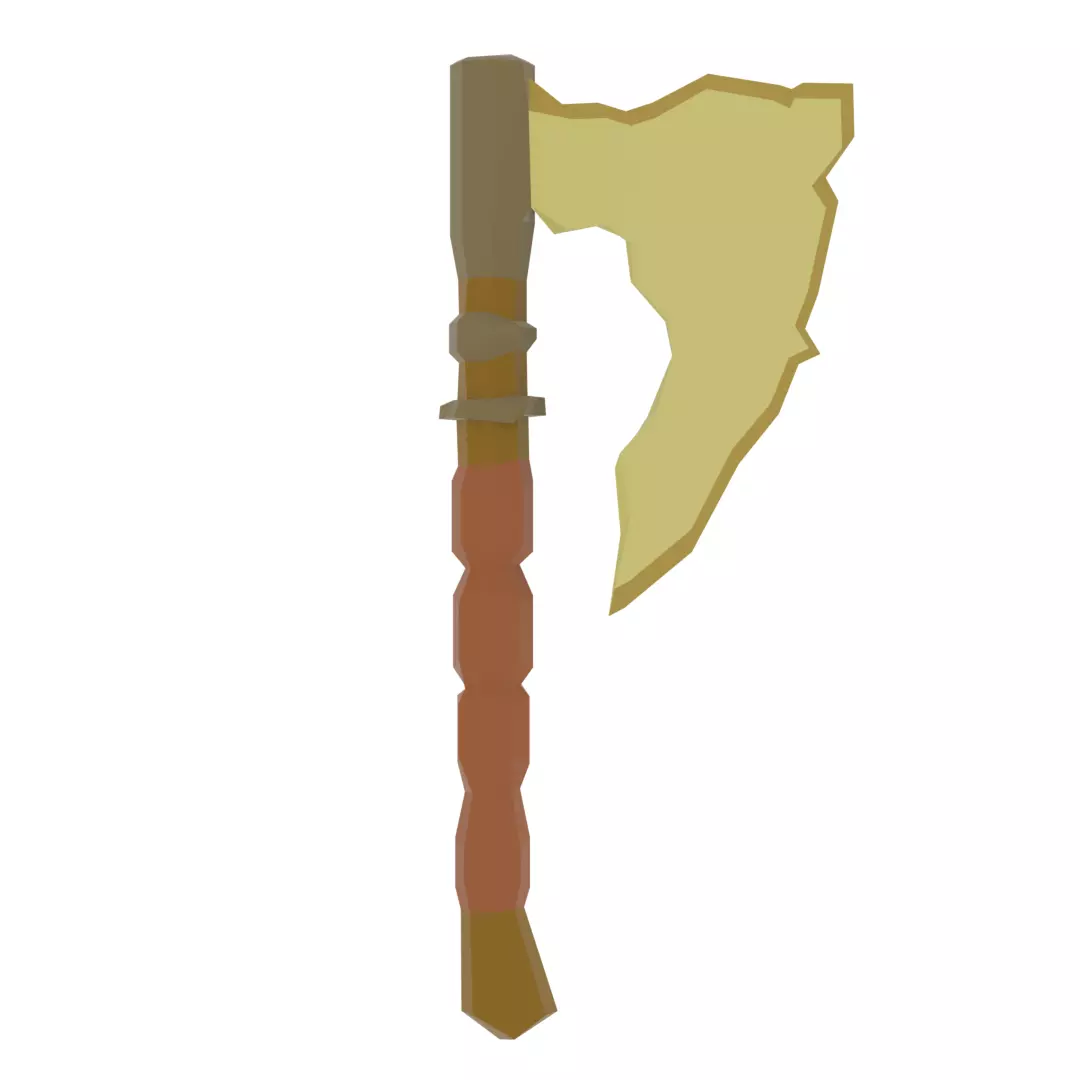 Low poly Mid Eviel Tools Pack and Bonus Low-poly 3D model_10