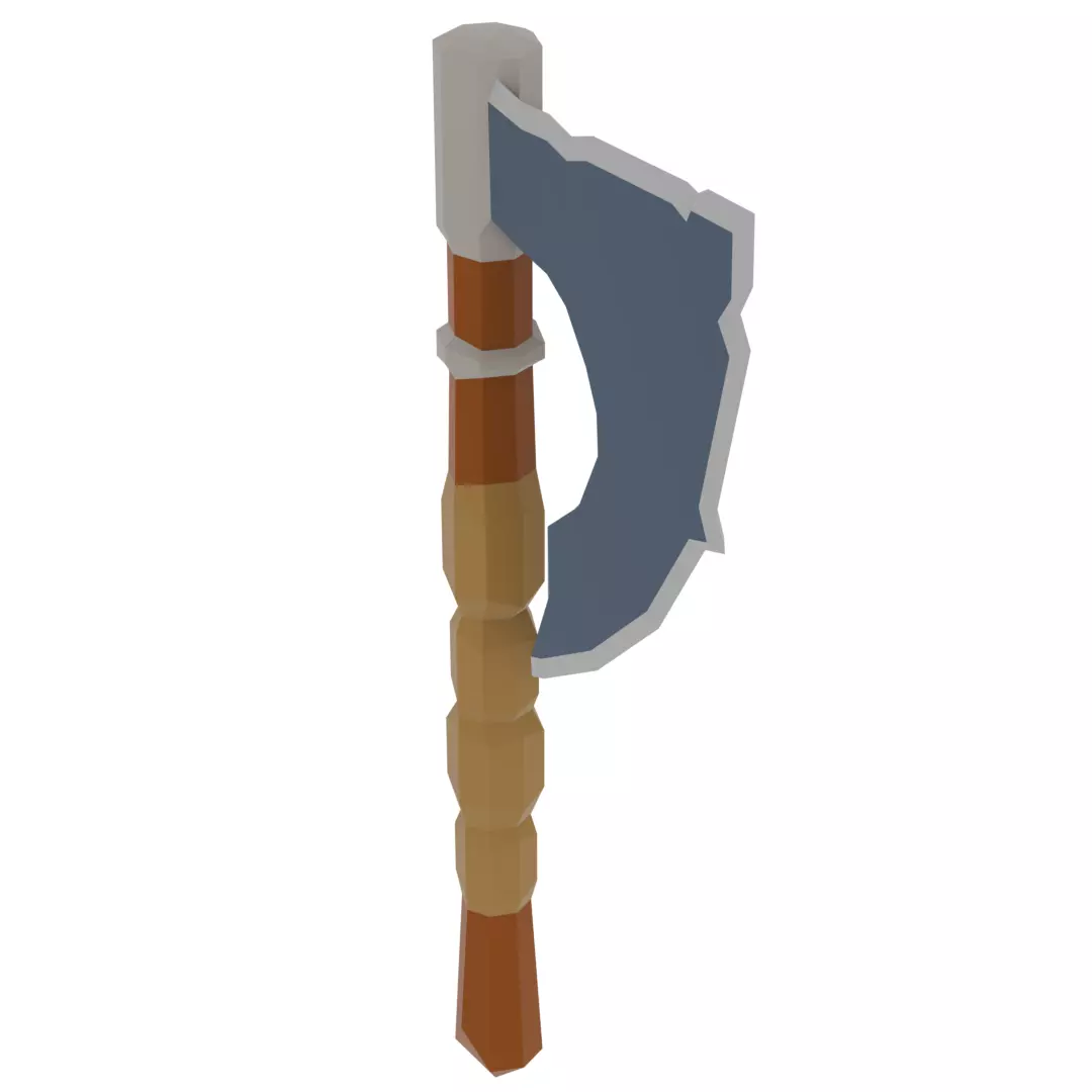 Low poly Mid Eviel Tools Pack and Bonus Low-poly 3D model_18