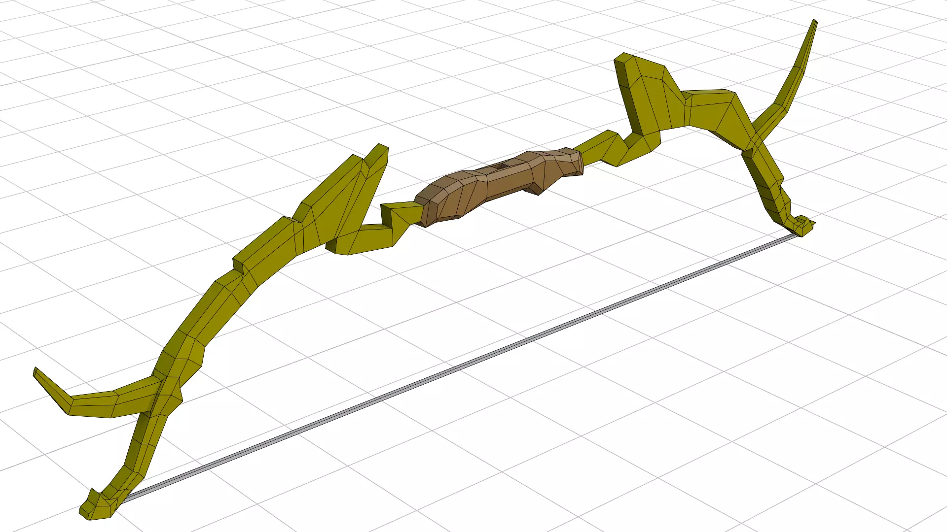 Low poly Mid Eviel Tools Pack and Bonus Low-poly 3D model_26