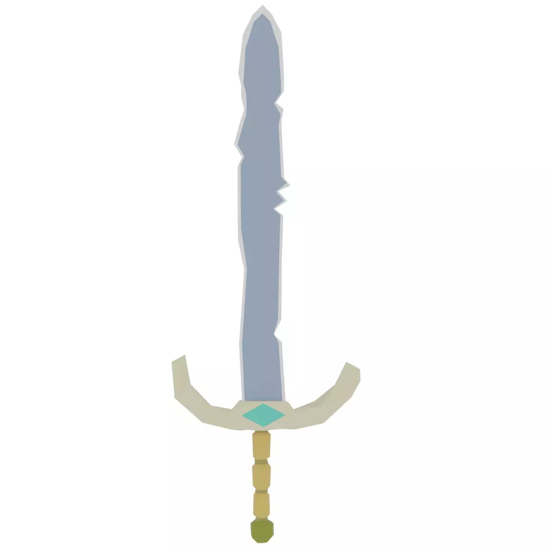 Low poly Mid Eviel Tools Pack and Bonus Low-poly 3D model_43