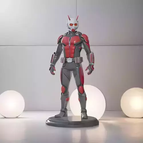 Ant Man Bust  3D Model STL Printable