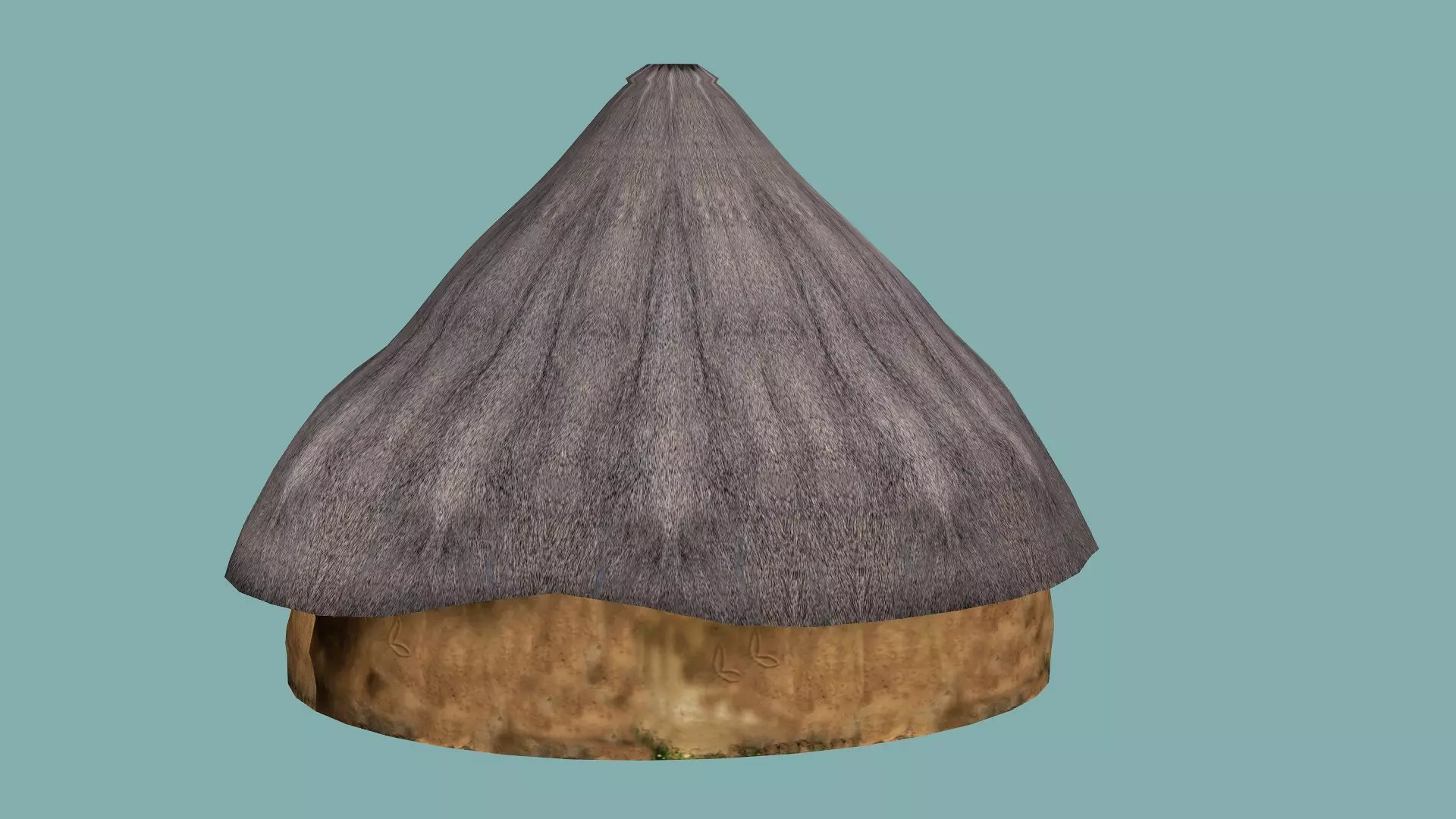 Fantasy Medieval Exclusive Village Hut House PPA 3D Model Low-poly 3D model_3