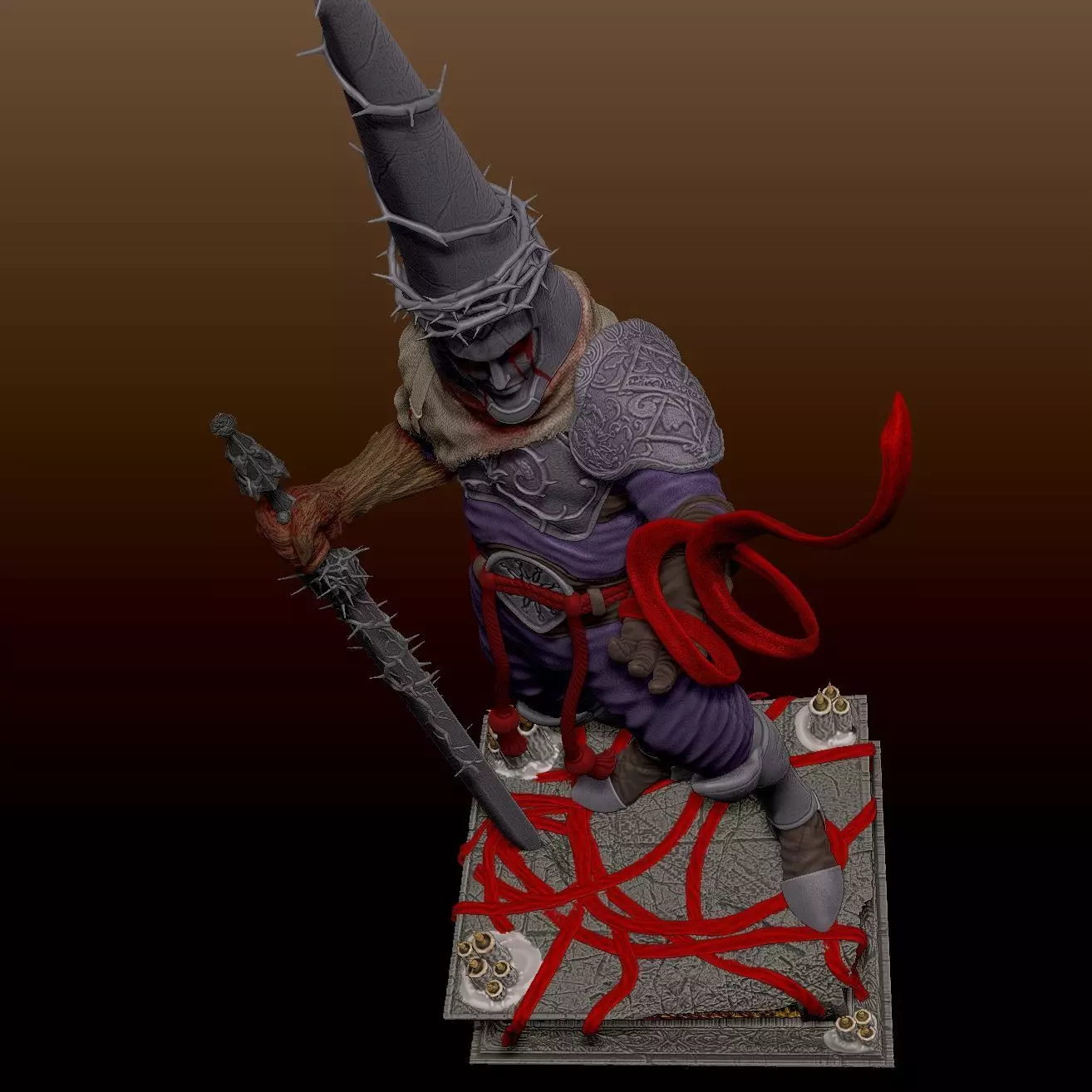 The prayer of the Penitent One 3D print model_0