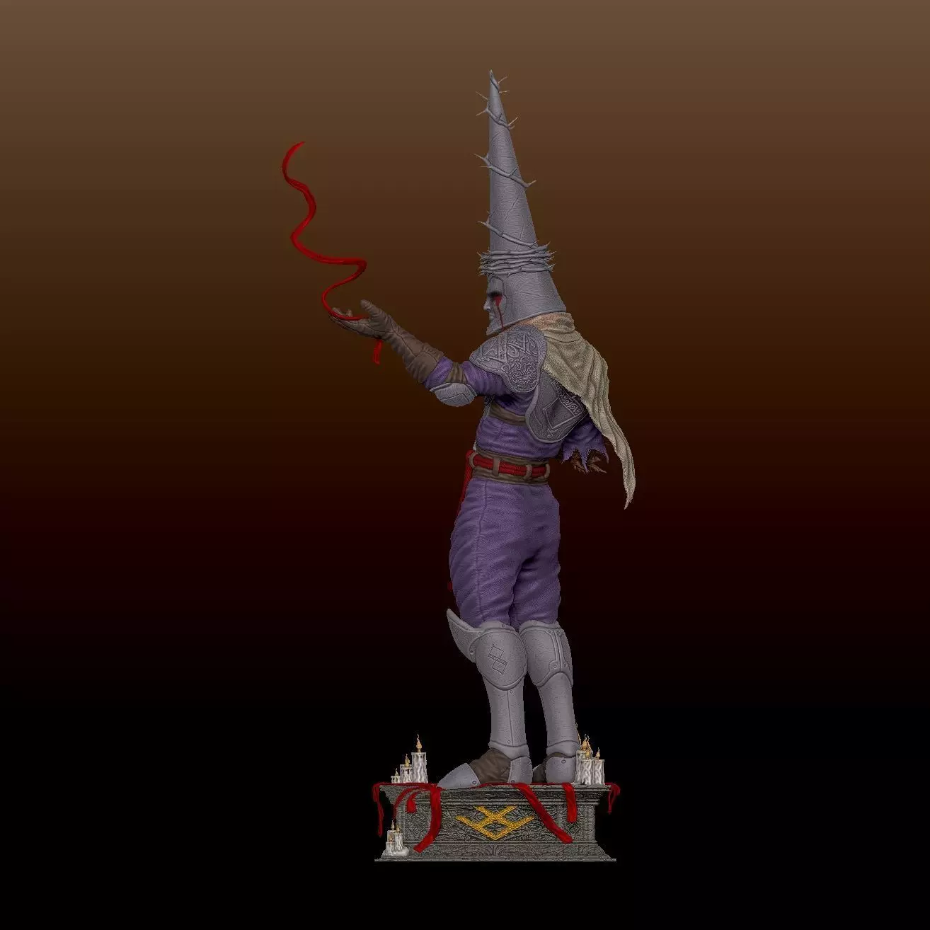 The prayer of the Penitent One 3D print model_5