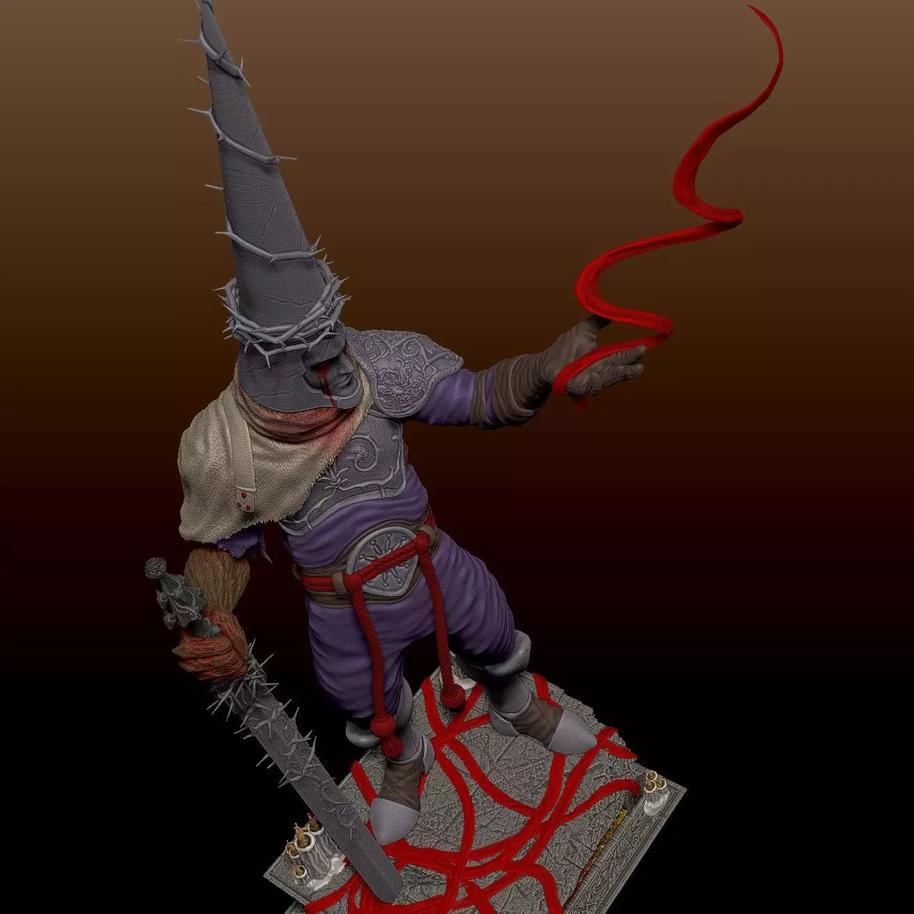 The prayer of the Penitent One 3D print model_3