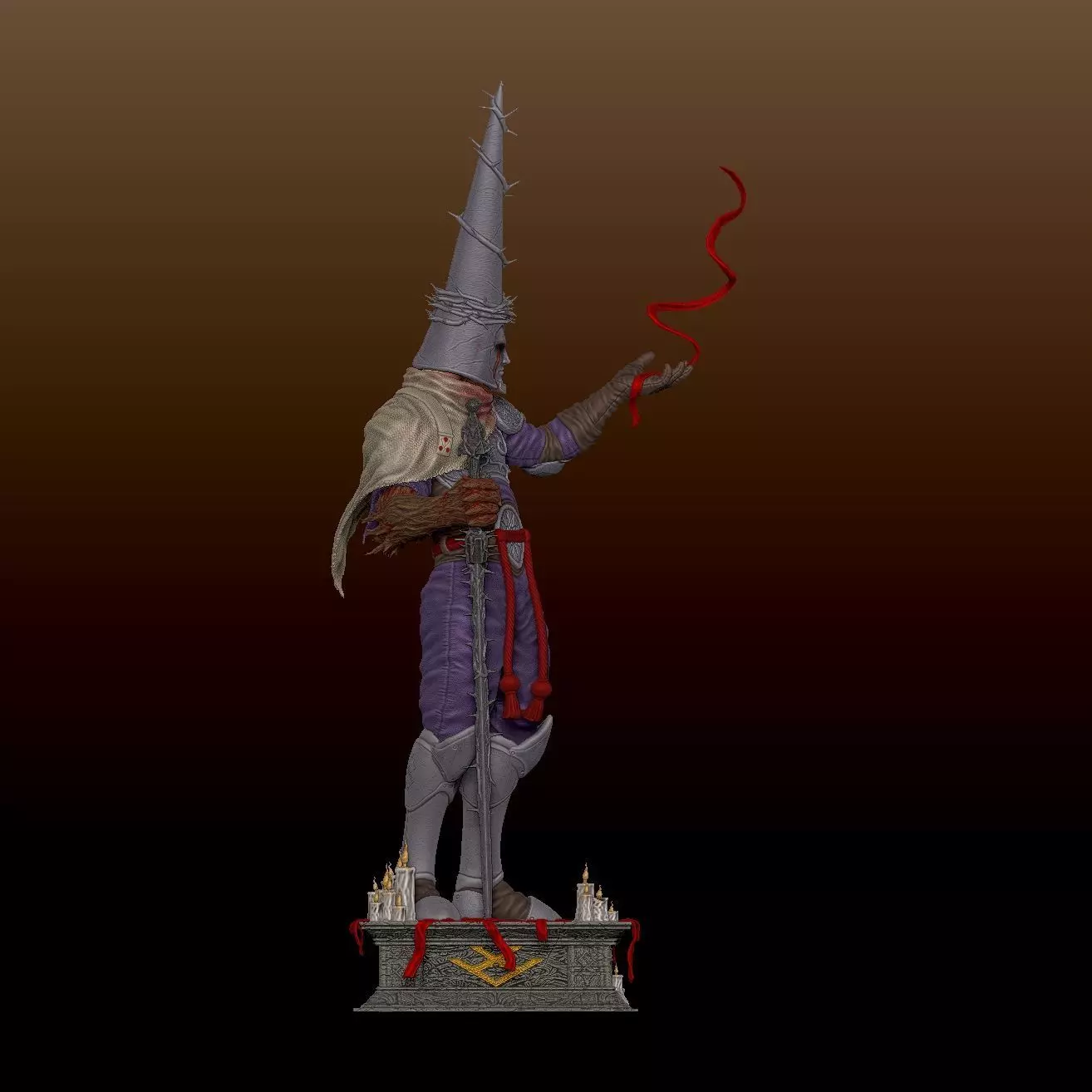 The prayer of the Penitent One 3D print model_6